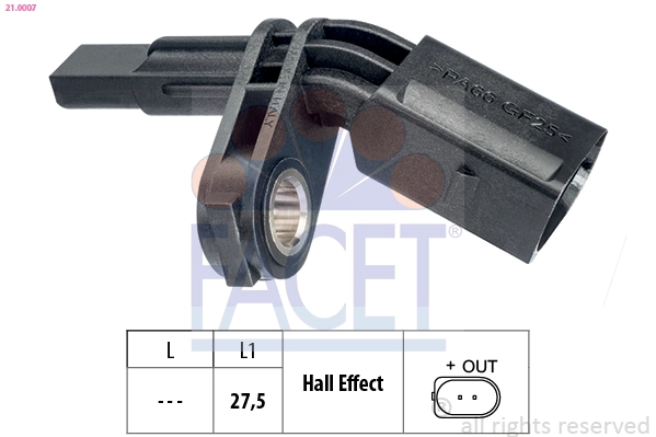 Compre ABS103 John Deere Sensor ABS dianteiro esquerdo