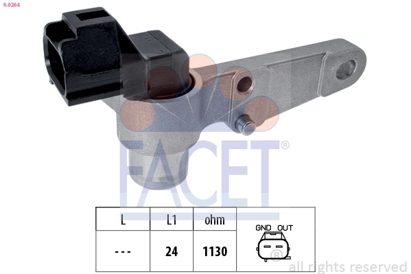 Sensor de posição da árvore distribuidora para Toyota RAV4 I XA