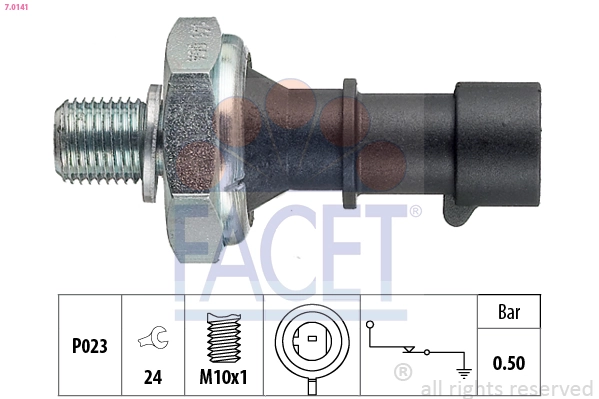 Sensor de pressão de óleo 46337579 Fiat/Alfa/Lancia