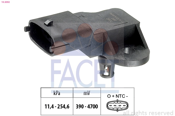Compre 261230042 VAG Sensor de pressão de supercompressão