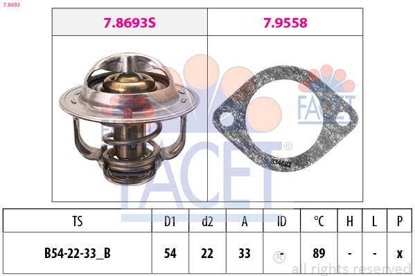 Termostato Peugeot/Citroen 98025557 preço, a partir de 12,59 USD