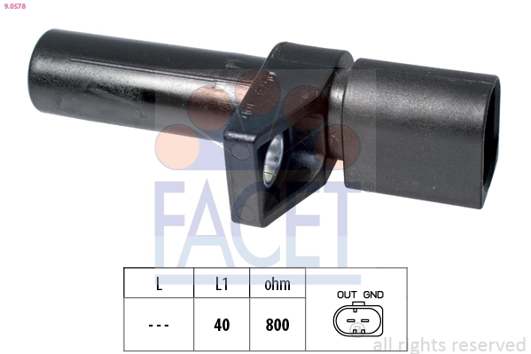 Compre K05080352AA Fiat/Alfa/Lancia Sensor de posição (de revoluções) de cambota