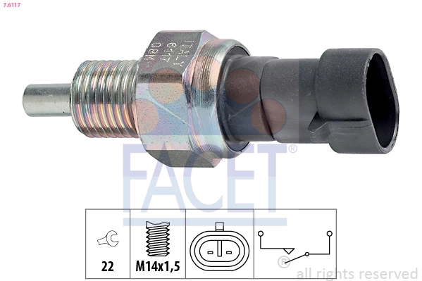 Sensor de ativação das luzes de marcha à ré Iveco 4846676 preço, a partir de 10,02 USD