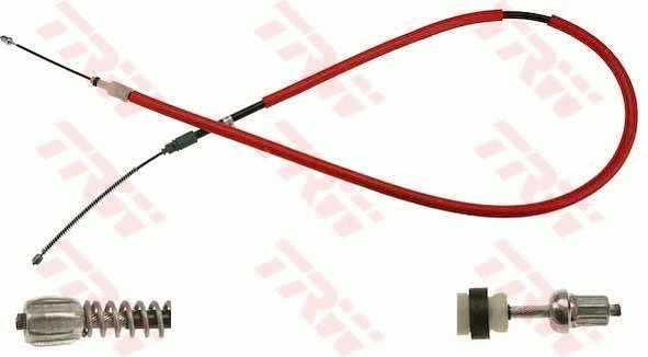 Cabo do freio de estacionamento traseiro esquerdo 107004 Beca Cables
