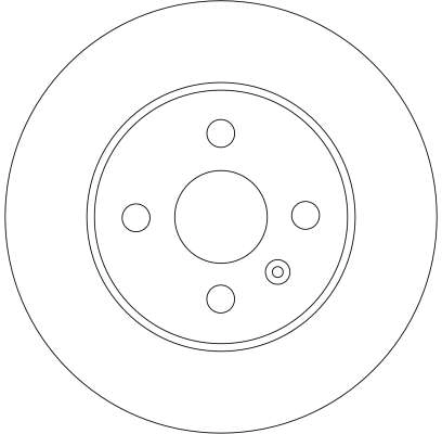 Disco do freio traseiro Opel Corsa C F08