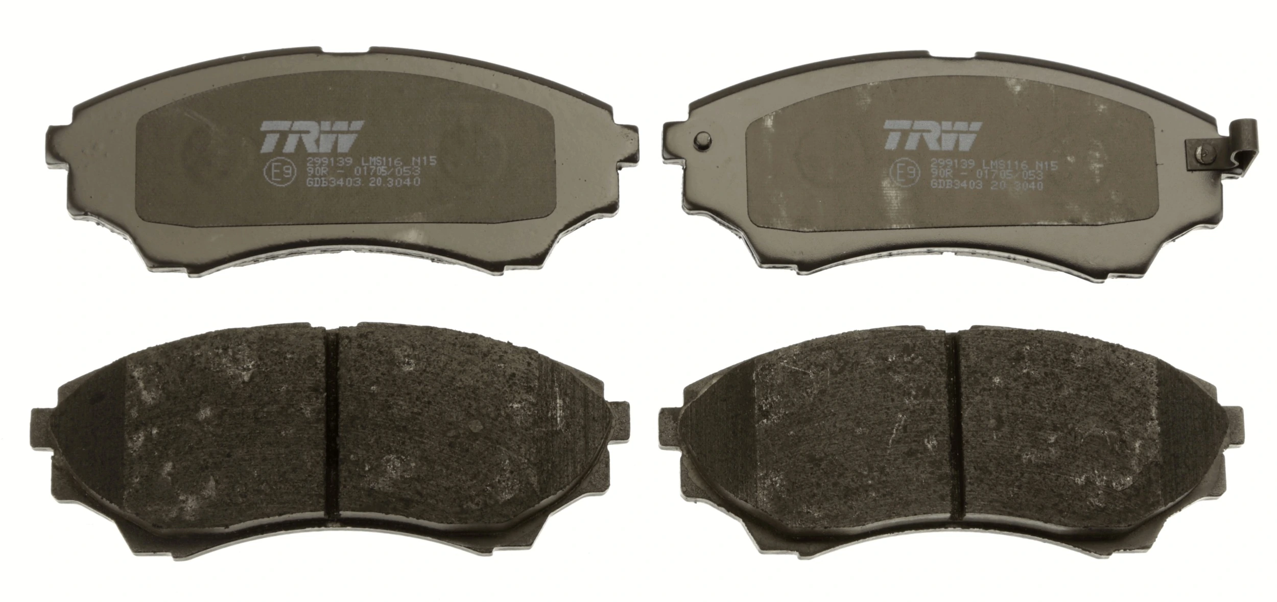 Compre Sapatas do freio dianteiras de disco Ford Ranger 