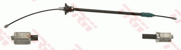 1987482524 Bosch Cabo do freio de estacionamento dianteiro