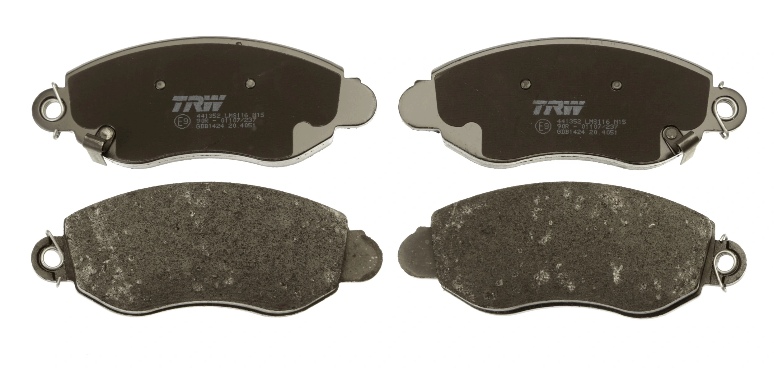 Sapatas do freio dianteiras de disco Brembo DP24018 preço, a partir de 38,85 USD