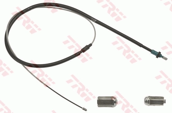  Cabo traseiro direito/esquerdo do freio de estacionamento Peugeot 207 hatchback (WA, WC) (2006 - 2015) 
