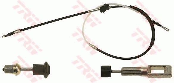 Compre 1204001 Beca Cables Cabo traseiro direito/esquerdo do freio de estacionamento