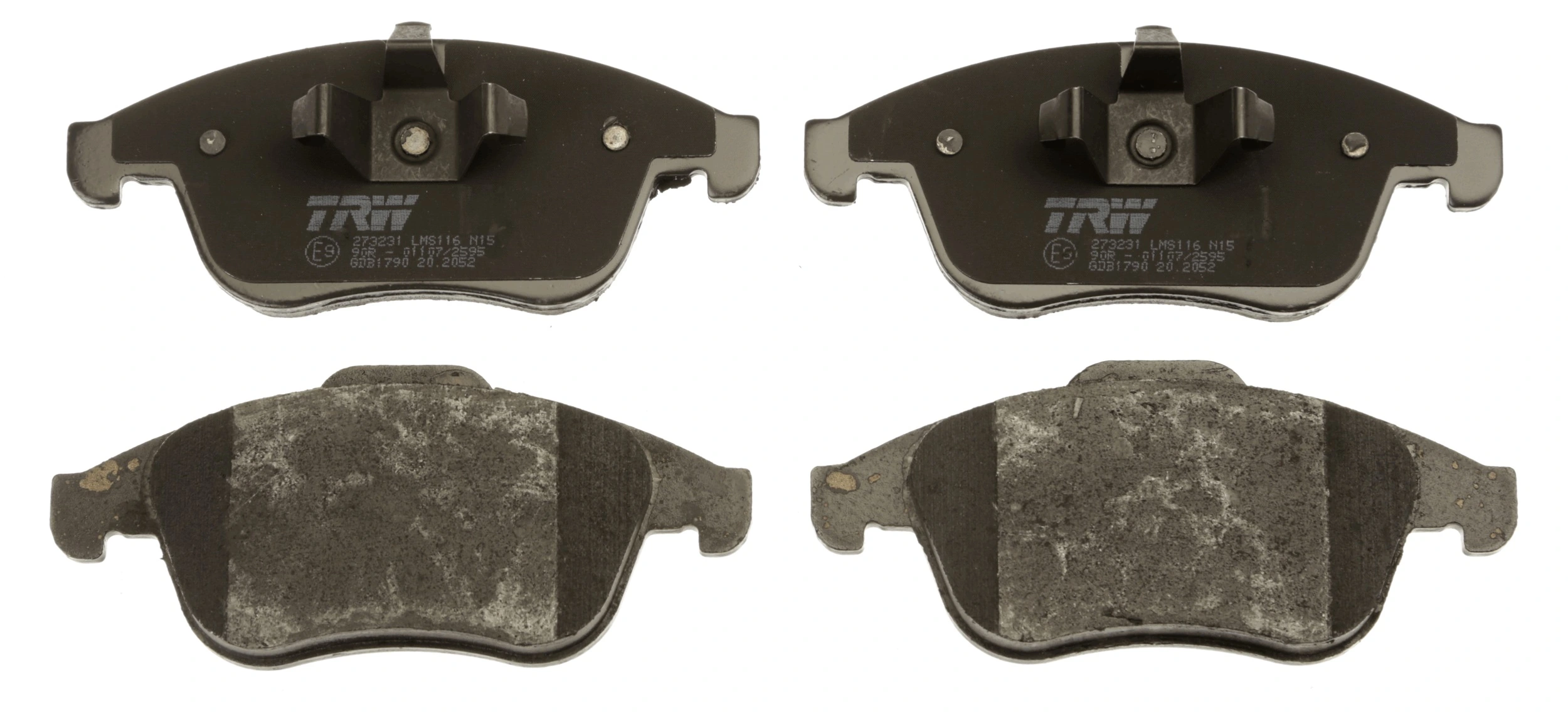 Compre 440608746R Nissan/Infiniti Sapatas do freio dianteiras de disco