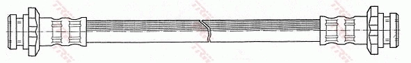  Mangueira do freio dianteira Nissan Sunny III carrinha (Y10) (1990 - 2000) III