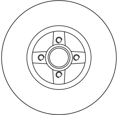 Disco do freio traseiro para Renault Scenic I JA0, JA1, FA0