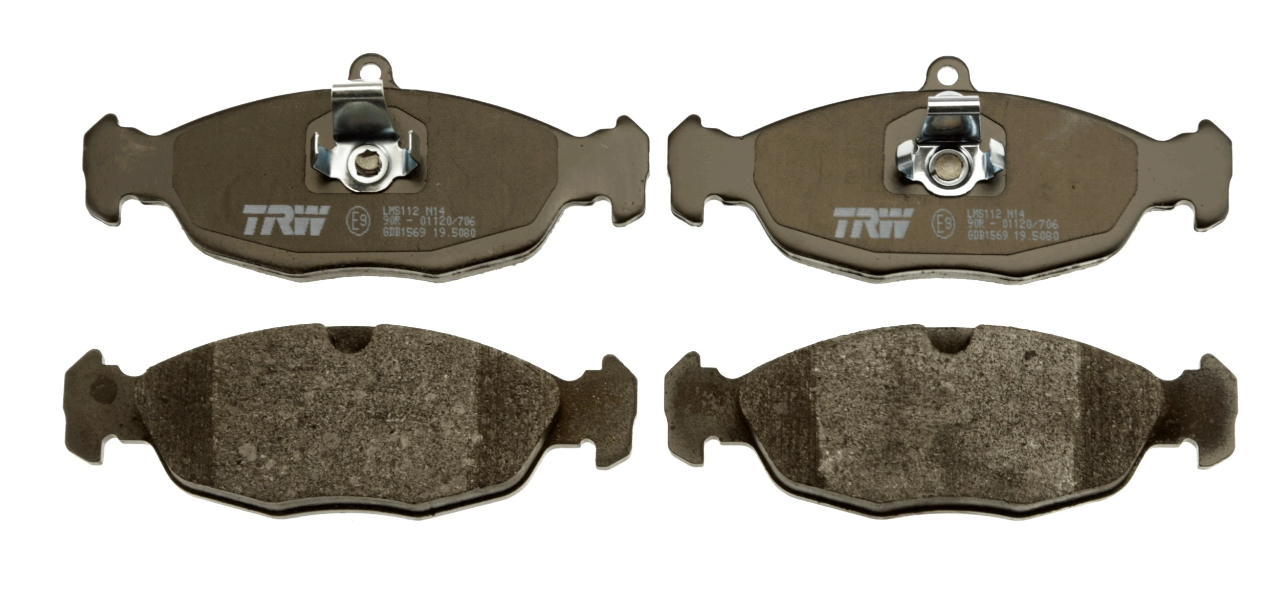 Compre JLM21220 Jaguar Sapatas do freio traseiras de disco