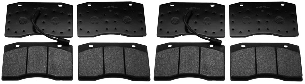 Compre 42536301 Iveco Sapatas do freio dianteiras de disco