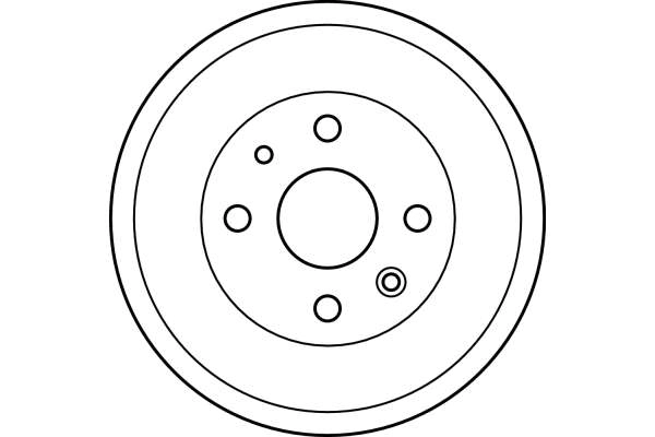  Tambor do freio traseiro Mazda 323 II 3 dr hatchback (1980 - 1989) II 3 dr