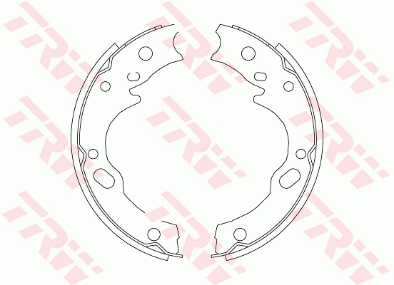 Compre 3616089TA0 Nissan/Infiniti Sapatas do freio de estacionamento