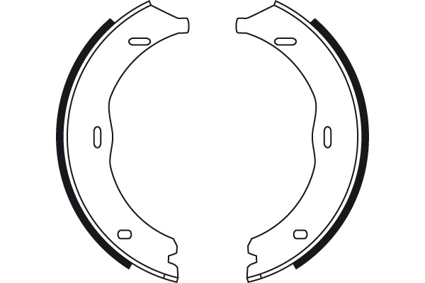 Sapatas do freio de estacionamento para Mercedes Vito II 639