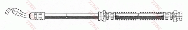  Mangueira do freio dianteira Mitsubishi Lancer VI sedan (CJ, CP) (1995 - 2003) VI