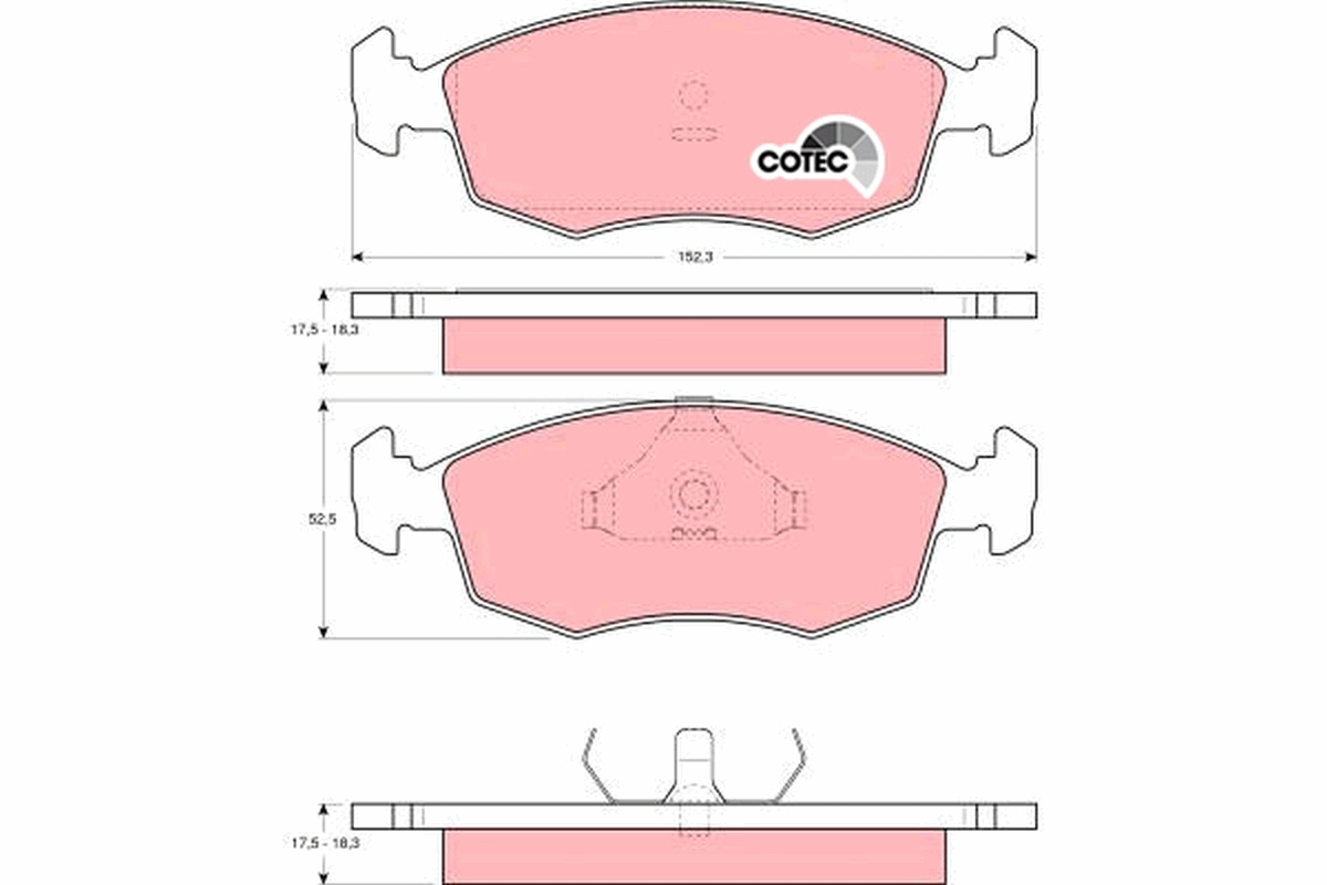 Sapatas do freio dianteiras de disco Fiat/Alfa/Lancia K2AMD7757AA preço, a partir de 22,17 USD