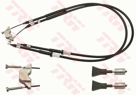 Cabo traseiro direito/esquerdo do freio de estacionamento 404007 Beca Cables