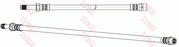  Mangueira do freio dianteira Volkswagen Crafter 30-50 plataforma a bordo (2F, 2FC, 2FF, 2FG,2FL, 2FM) (2006 - 2016) 30-50