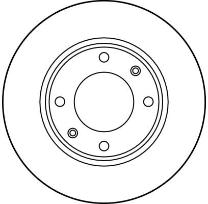 Disco do freio dianteiro para Citroen ZX  N2