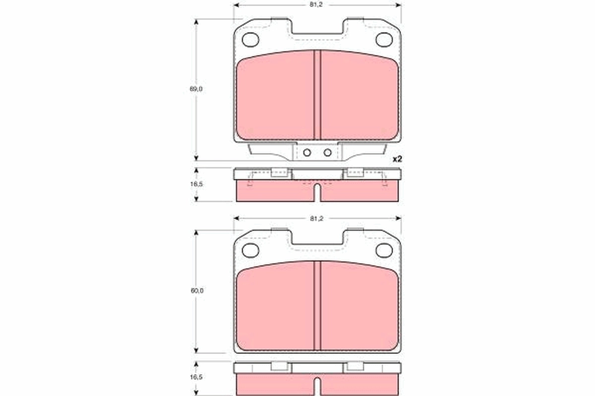 Compre MR389573 Mitsubishi Sapatas do freio traseiras de disco