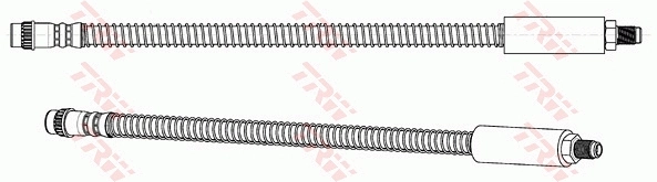 Mangueira do freio dianteira para Renault Clio SYMBOL LB0, LB1, LB2