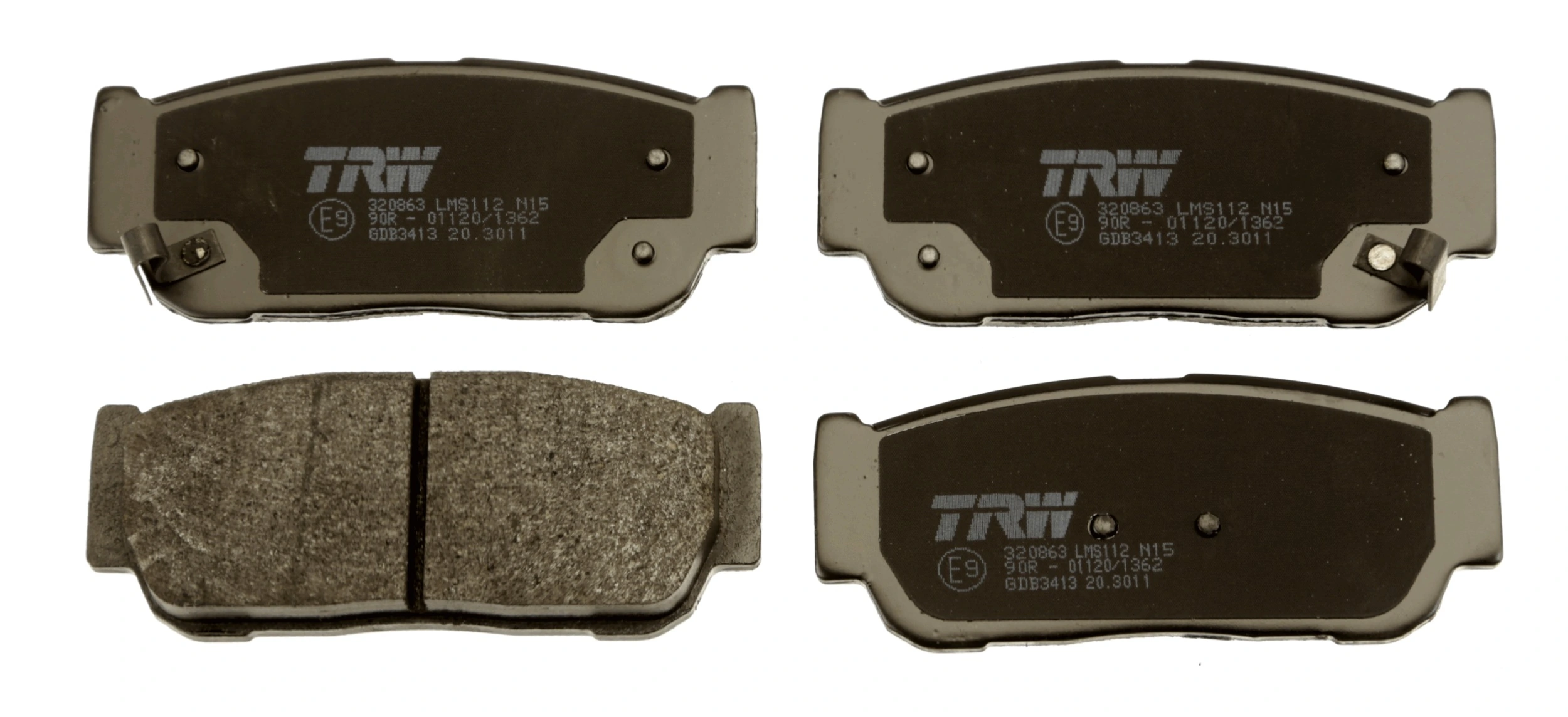 Compre 4841321B10 Hyundai/Kia Sapatas do freio traseiras de disco