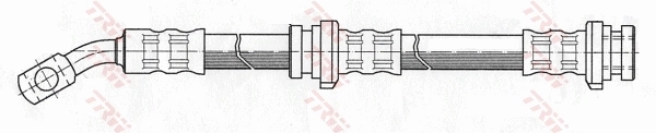 Mangueira do freio dianteira para Nissan Vanette Cargo C23