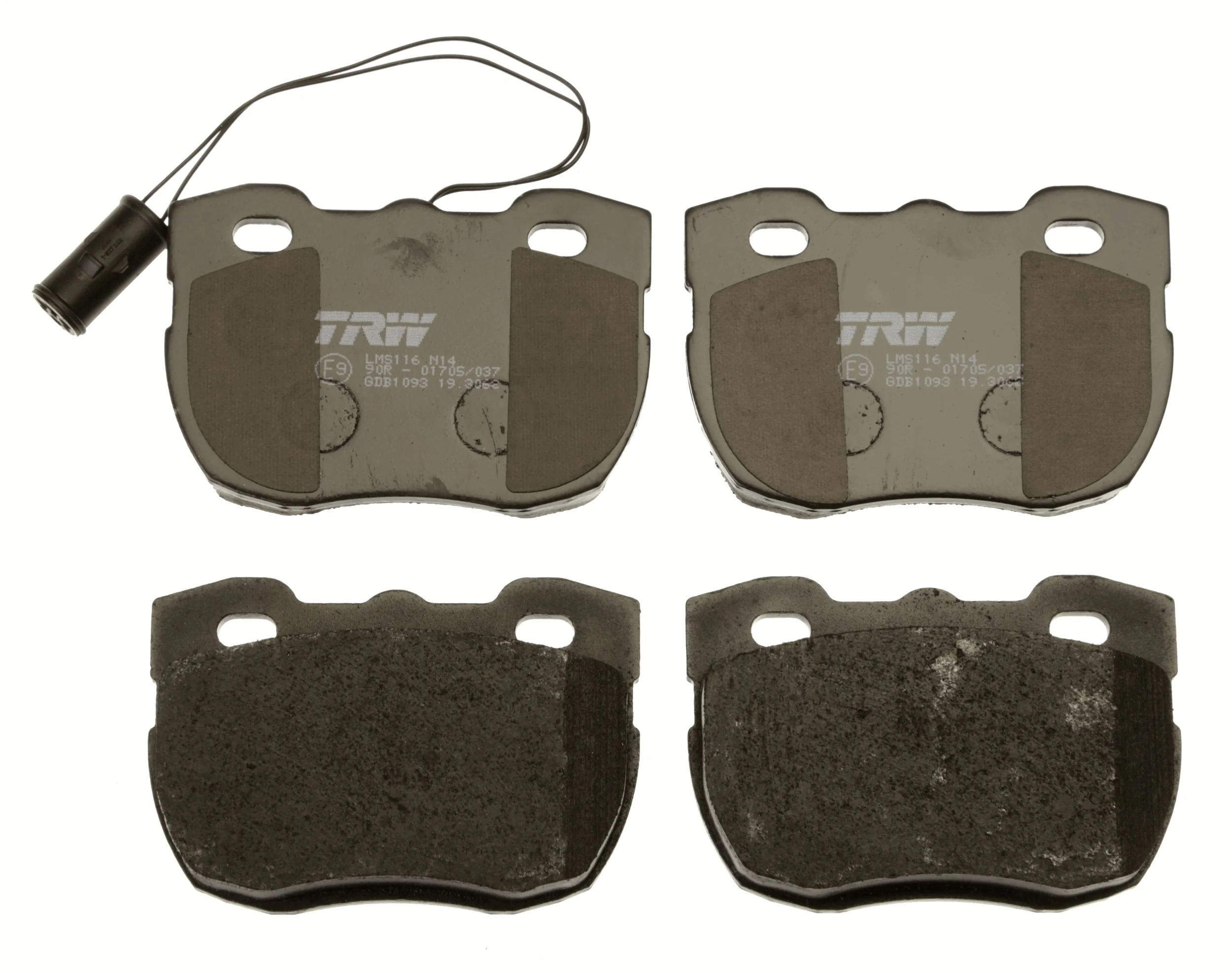 Compre Sapatas do freio dianteiras de disco Land Rover Discovery 1