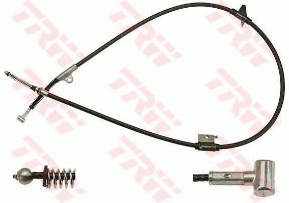 Compre 2001049 Beca Cables Cabo do freio de estacionamento traseiro esquerdo