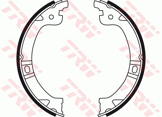 Sapatas do freio de estacionamento Fiat/Alfa/Lancia K04882576
