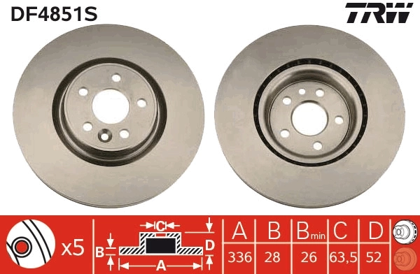 Compre BD800 Eurorepar Disco do freio dianteiro