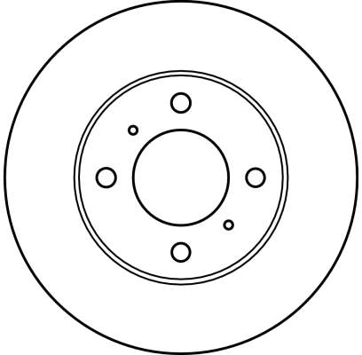  Disco do freio dianteiro Mitsubishi Lancer VI sedan (CJ, CP) (1995 - 2003) VI