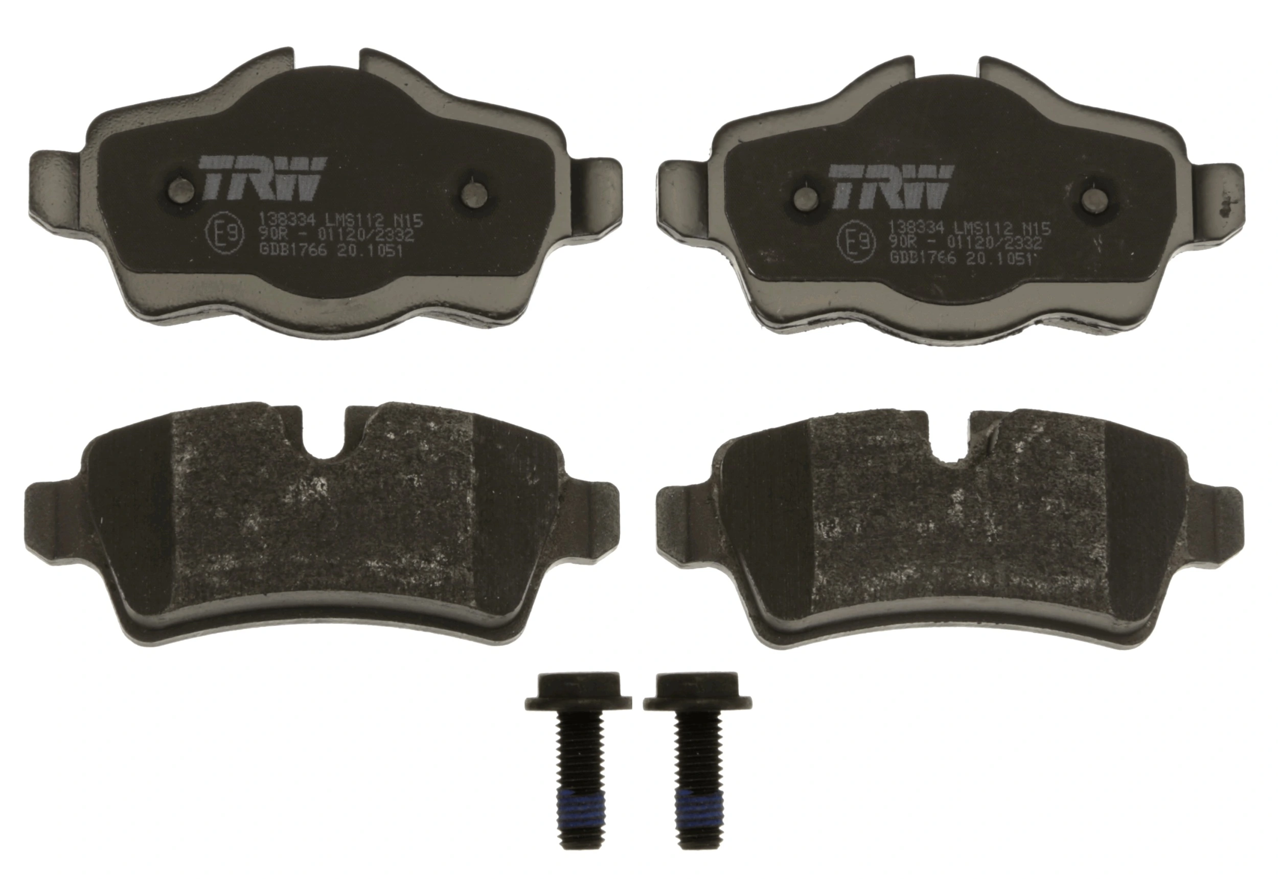 Compre Sapatas do freio traseiras de disco Mini Cooper 