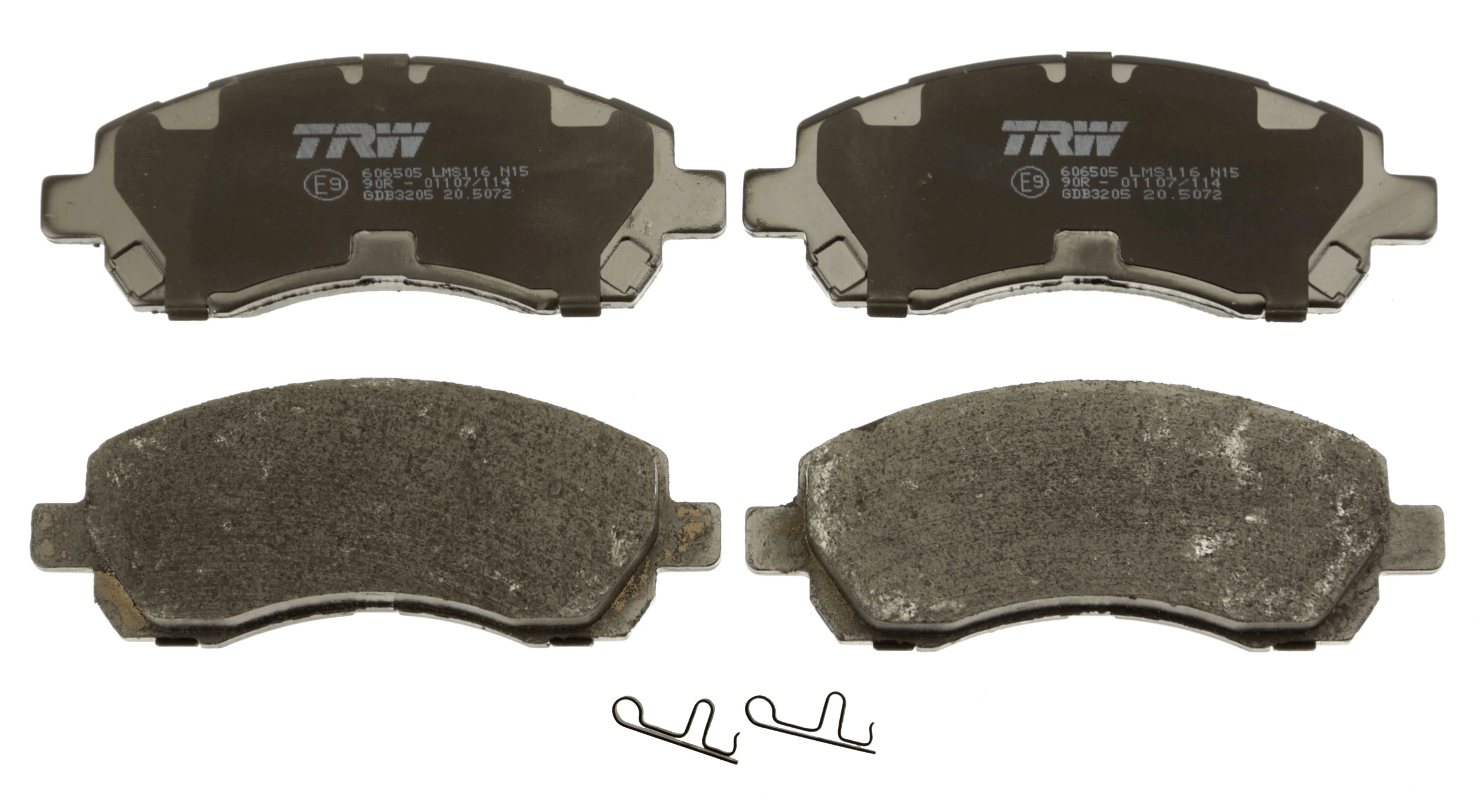 Sapatas do freio dianteiras de disco Subaru Legacy II BD, BG
