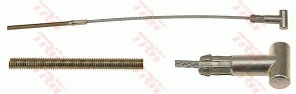 Compre 403028 Beca Cables Cabo do freio de estacionamento dianteiro