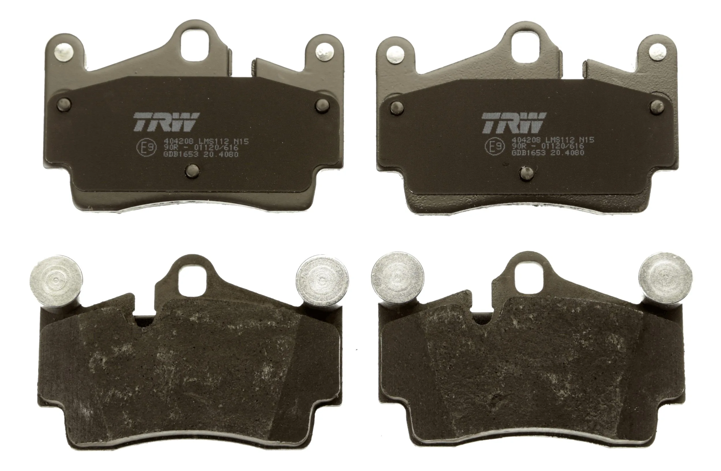 Compre 1639380580 Peugeot/Citroen Sapatas do freio traseiras de disco