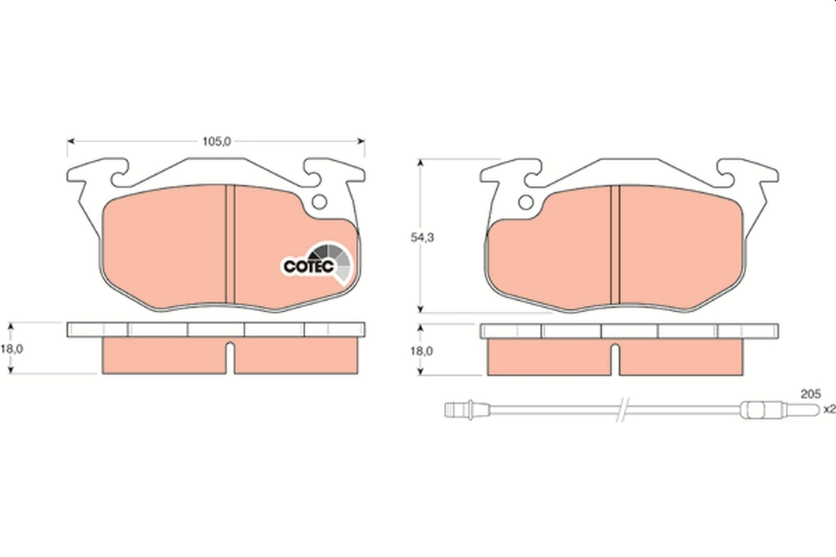 Sapatas do freio dianteiras de disco Brembo DP61003 preço, a partir de 20,88 USD