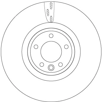 Disco do freio dianteiro Land Rover Range Rover III L322
