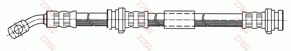 Mangueira do freio dianteira Nissan Primera  W10