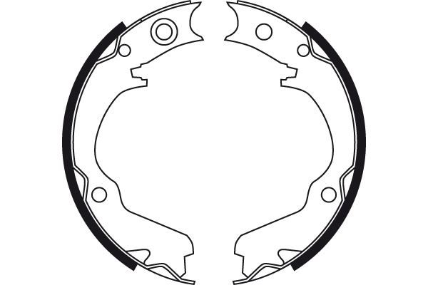 Compre Sapatas do freio de estacionamento Subaru Legacy 1