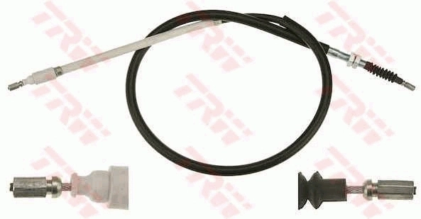 105004 Beca Cables Cabo do freio de estacionamento traseiro esquerdo