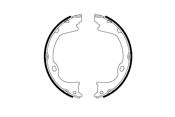 Sapatas do freio de estacionamento para Jeep Compass LIMITED MK49