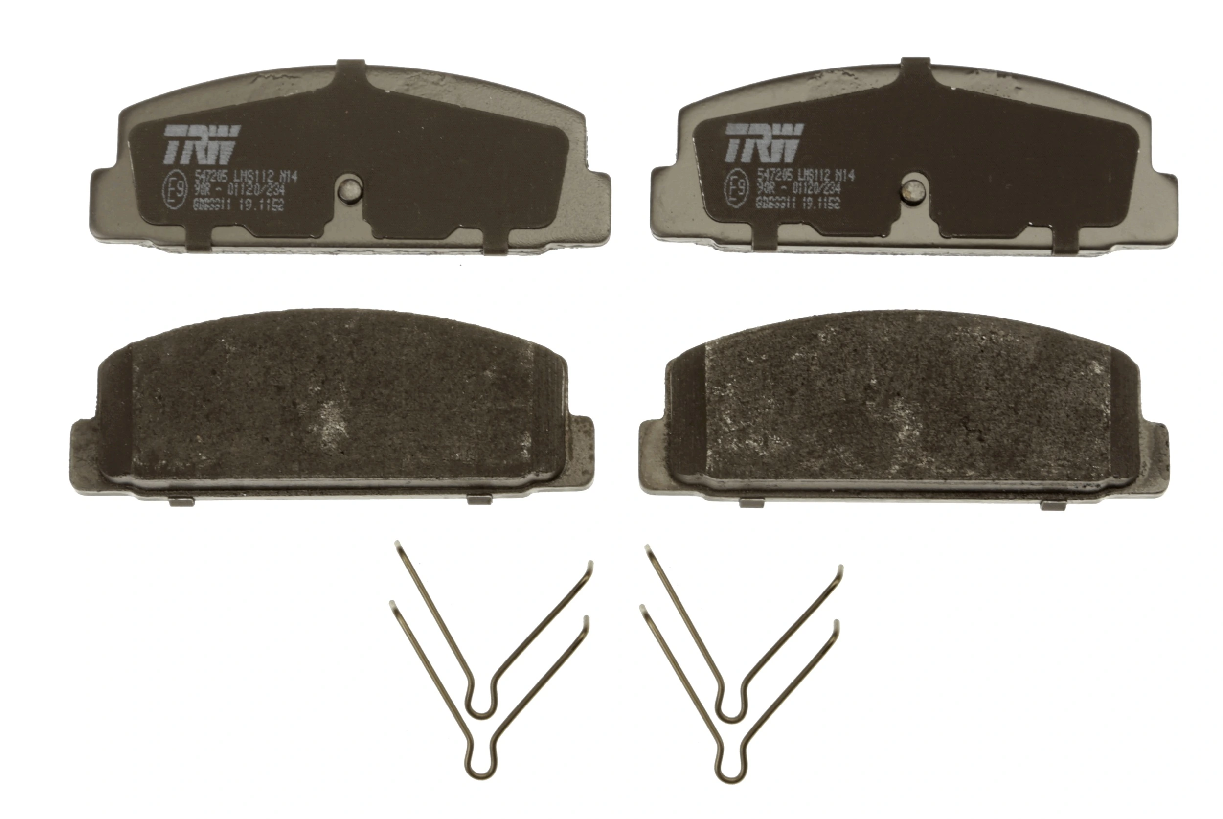 Compre Sapatas do freio traseiras de disco Mazda 6 