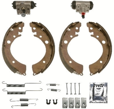 Sapatas do freio traseiras de tambor Toko cars T2511010 preço, a partir de 25,41 USD