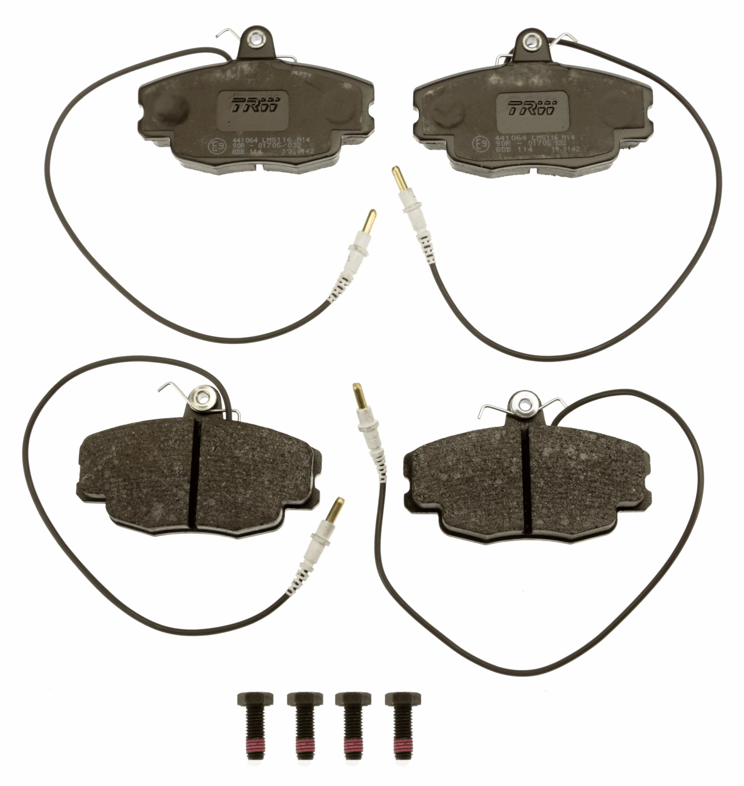 Sapatas do freio dianteiras de disco Brembo DP61016 preço, a partir de 29,57 USD