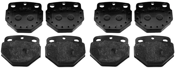  Sapatas do freio dianteiras de disco Mercedes Benz Truck TRUCK ACTROS camião de plataforma/chassis (1996 - 2003) 